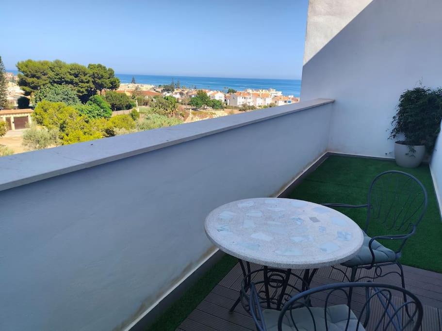 Atico Con Piscina, Golf, Vistas Al Mar Appartement Torre de Benagalbon Buitenkant foto
