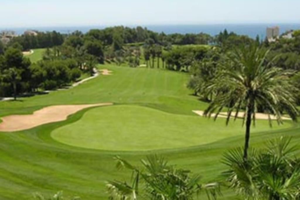 Atico Con Piscina, Golf, Vistas Al Mar Appartement Torre de Benagalbon Buitenkant foto